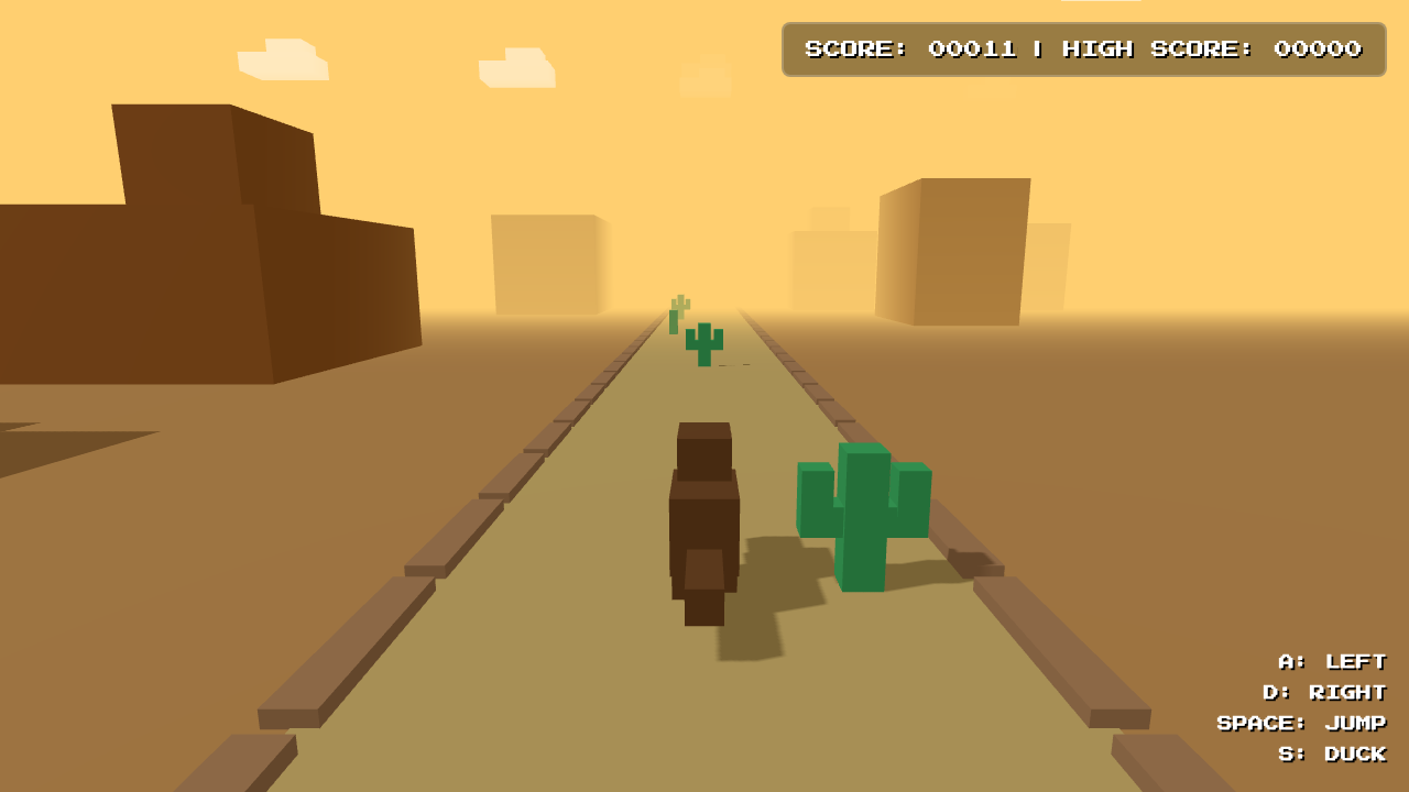 TRex3D Gameplay